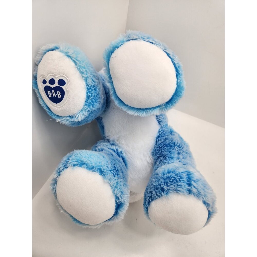 Build-A-Bear Workshop Blue Blast Husky Dog Plush 14" Standing 2019 Retired‎ - Picture 7 of 9